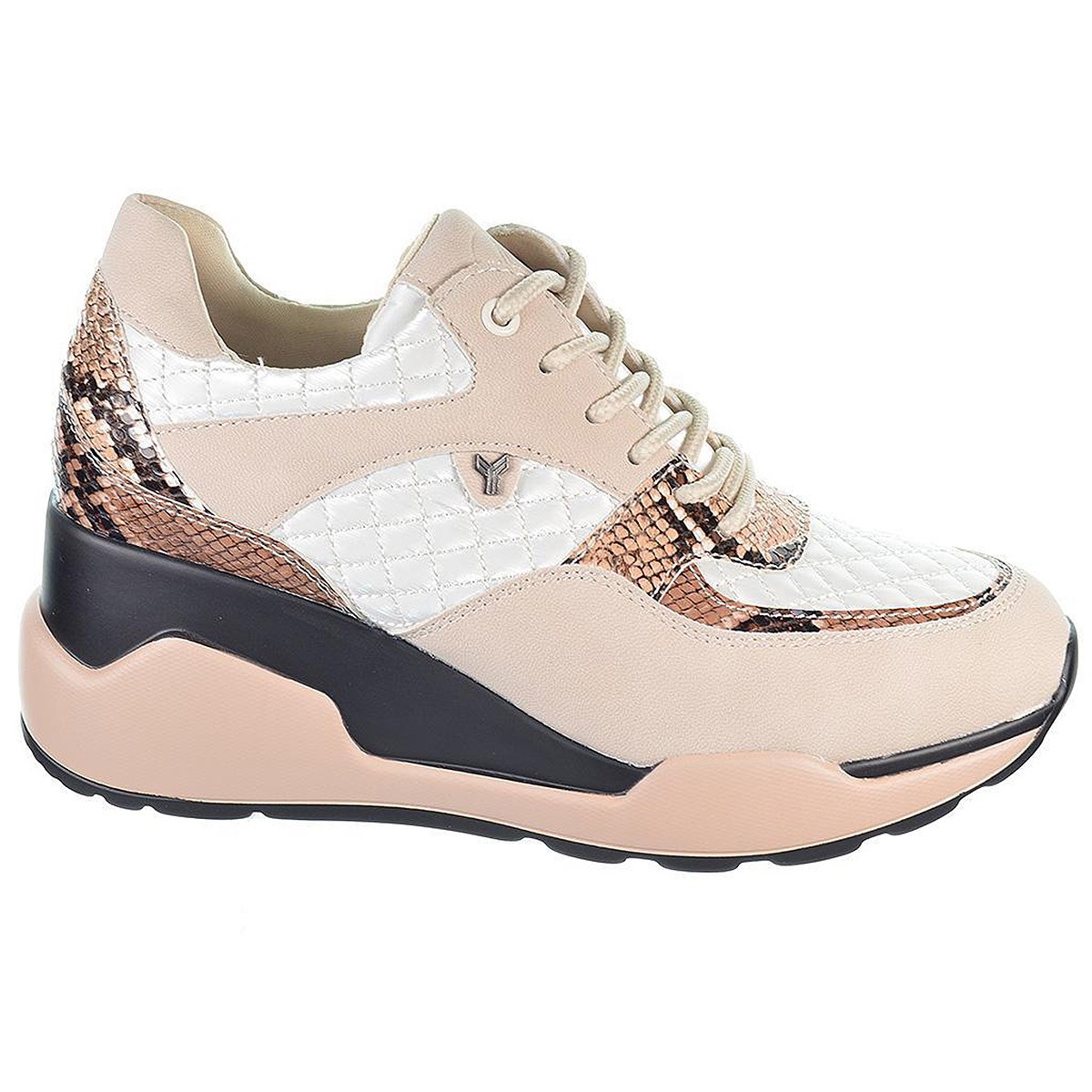 SIMONE YUMAS SNEAKER microfibra y textil con plantilla confort