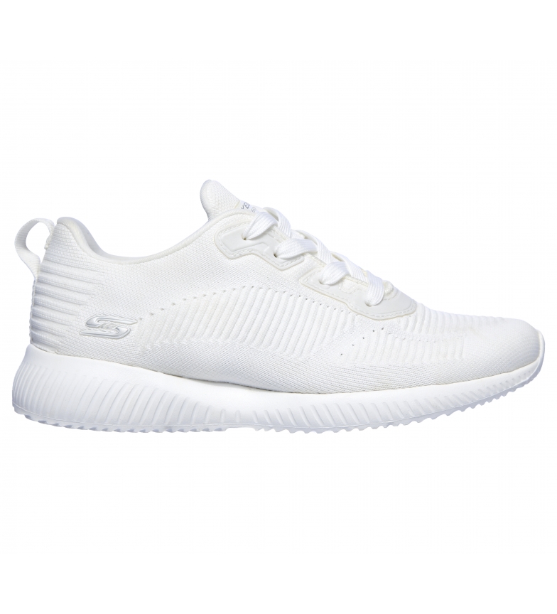 Skechers Zapatillas Bobs Sport Squad Tough Talk blanco