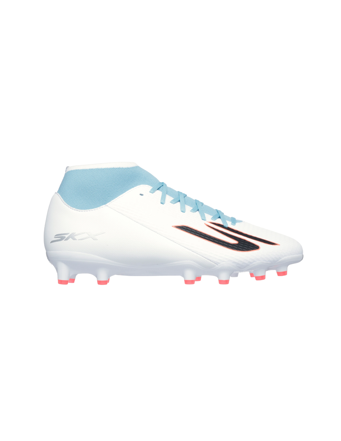 SKECHERS BOTAS FÚTBOL SKX_2 HIGH ACADEMY AG BLANCAS ADULTOS