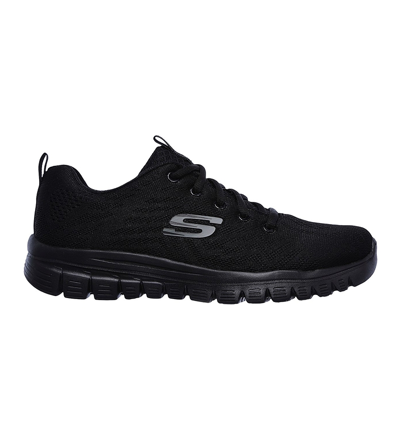 Skechers Zapatillas Graceful Get Connected negro con Memory Foam
