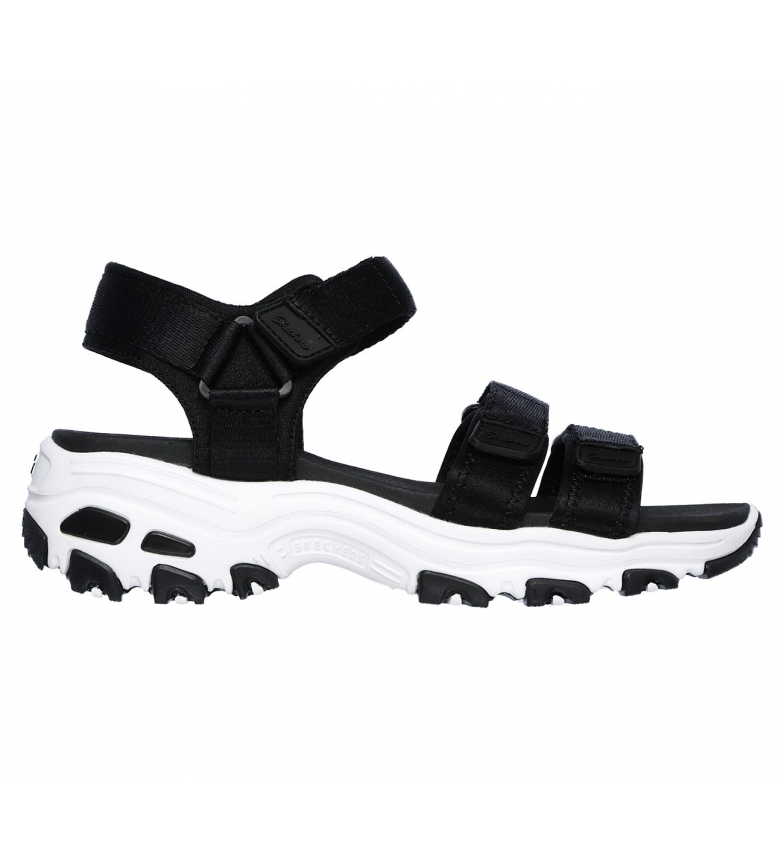 Skechers Sandalias D'Lites Fresh Catch negro