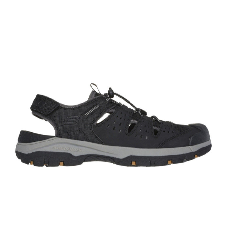 Skechers Sandalias Relaxed Fit: Tresmen - Menard negro