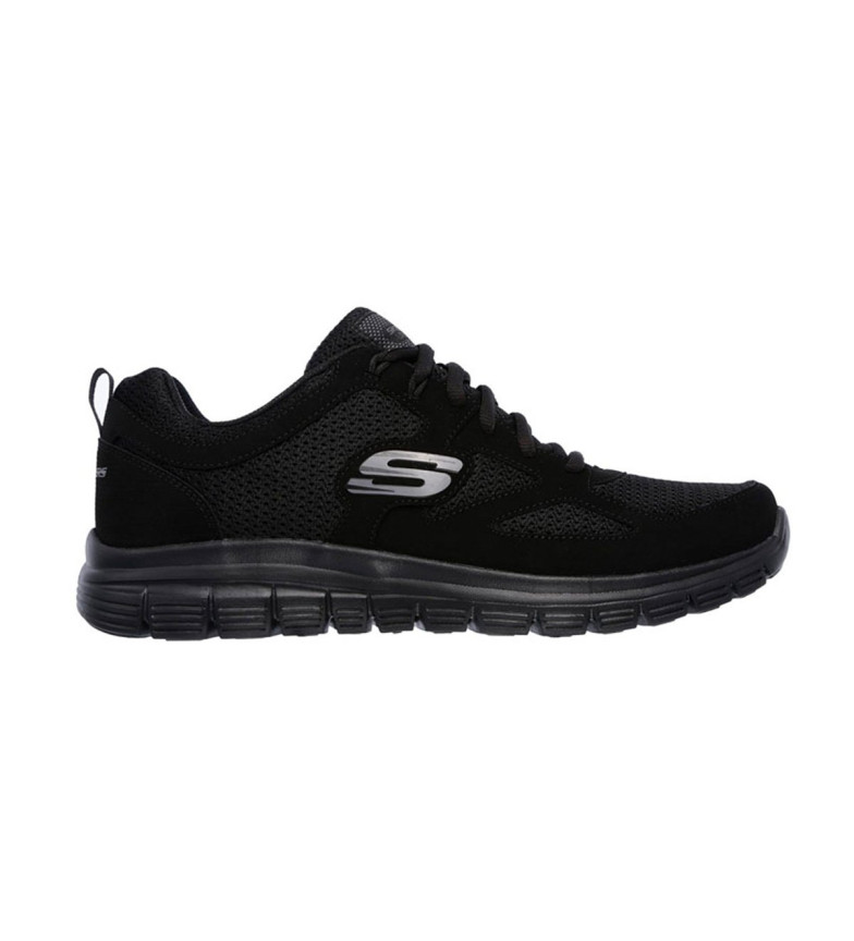 Skechers Zapatillas Burns Agoura negro con Memory Foam