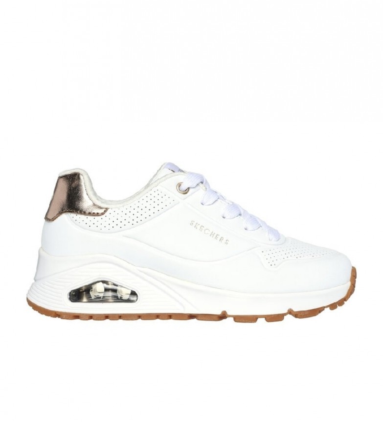 Skechers Zapatillas Uno Gen1 Shimmer A blanco