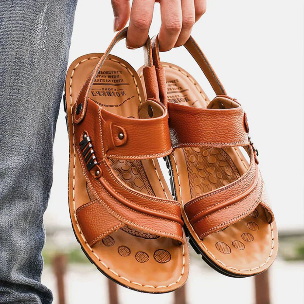 Elegantes sandalias de hombre para el verano - Rieno