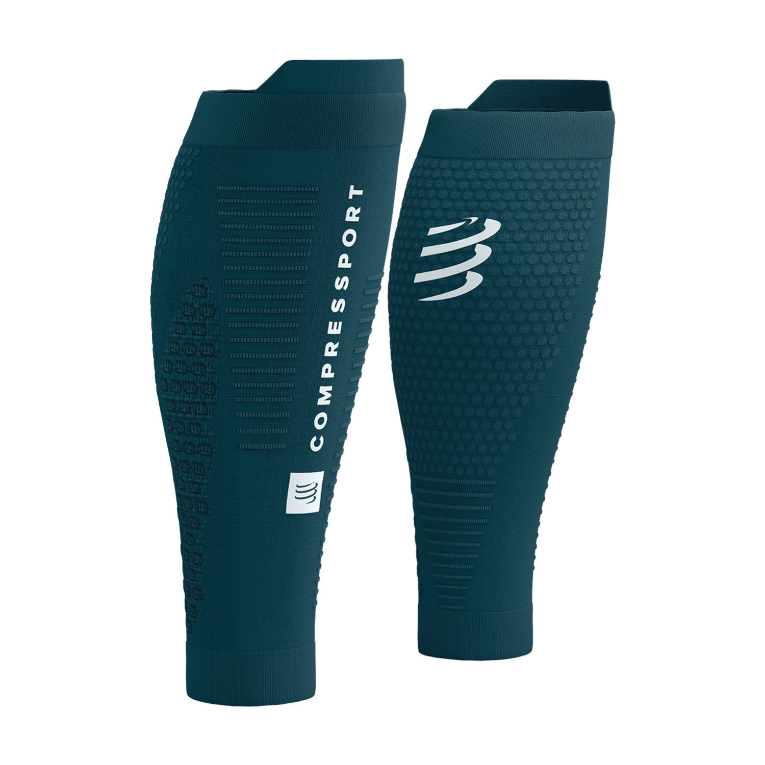 Compressport R2 3.0 Pantorrilleras de Compresión Stargazer/White