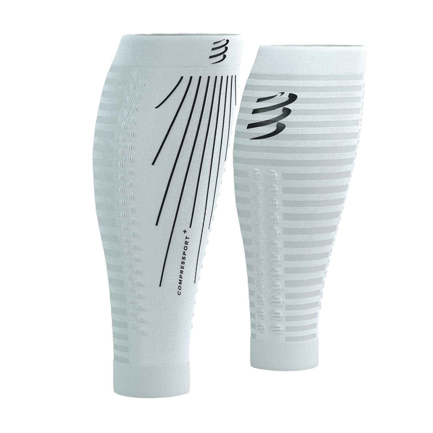 Compressport R2 Aero Mangas de Compresión White/Black