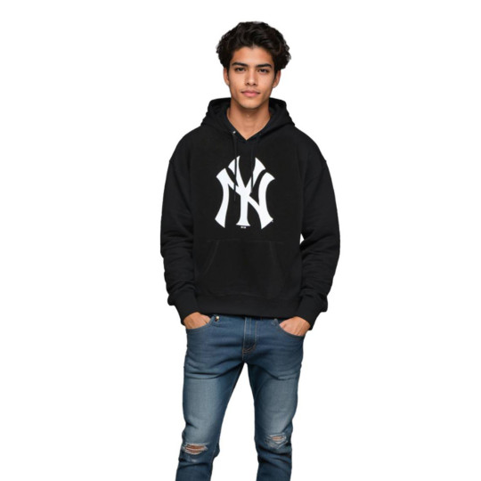 Sudadera 47 Brand MLB New York Yankees Imprint Jet Black