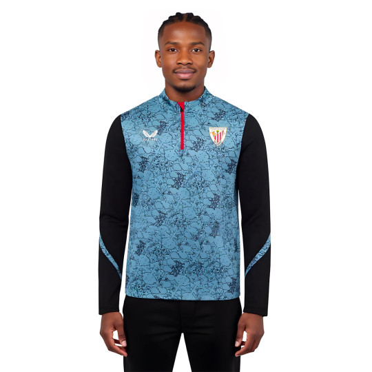 Sudadera Castore Athletic Club Bilbao Pre-Match 2025-2026 Spring Lake-Baratone Blue-Caviar
