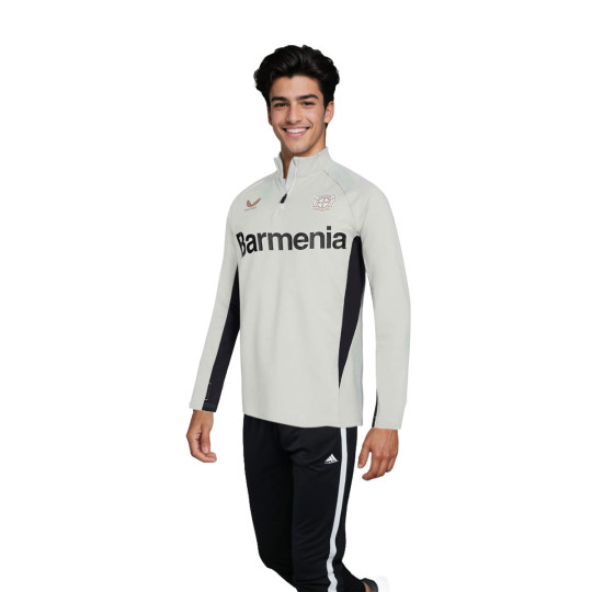 Sudadera Castore Bayern Leverkusen Training 2024-2025 Micro Chip-Caviar