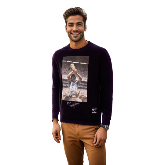 Sudadera COPA Maradona X Copa Argentina 1986 World Cup Celebration Black