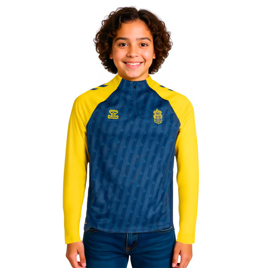 Sudadera Hummel Las Palmas Pre-Match 2025-2026 Niño Yellow