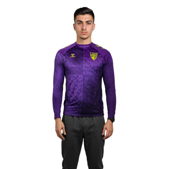 Sudadera Hummel Malaga CF Pre-Match 2024-2025 Heliotrope