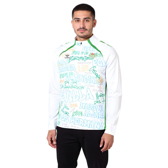 Sudadera Hummel Real Betis Pre-Match 2025-2026 White