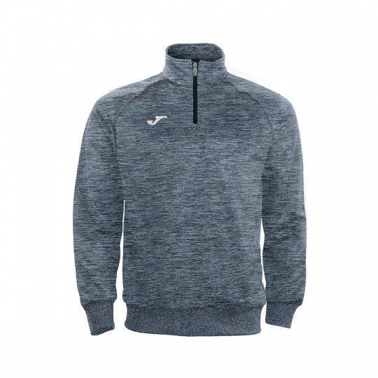 Sudadera Joma Faraon Media Cremallera Gris Melange