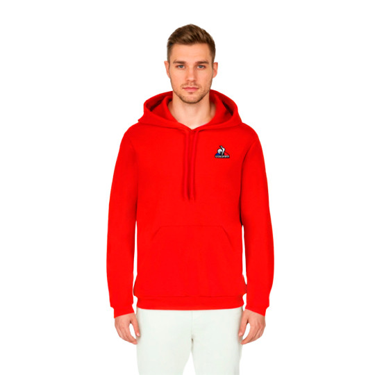 Sudadera Le coq sportif Ess Hoody N°2 M Rouge Electro