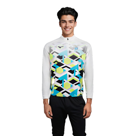 Sudadera Mizuno Lazio Pre-Match 2024-2025 White