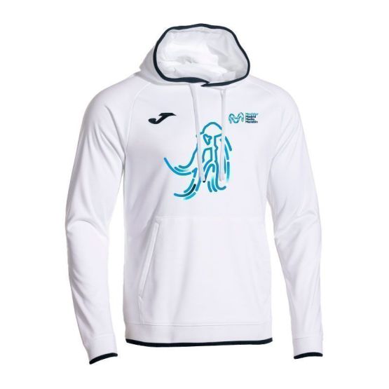 SUDADERA OFICIAL MOVISTAR MADRID MEDIO MARATÓN - BLANCA