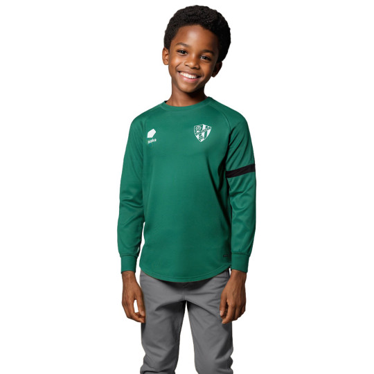 Sudadera Soka Sociedad Deportiva Huesca Pre-Match 2024-2025 Niño Forest Green