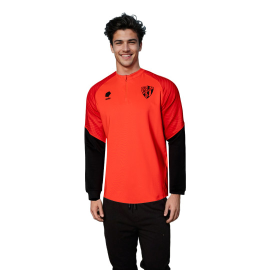 Sudadera Soka Sociedad Deportiva Huesca Training 2024-2025 Laser Orange-Panther Black
