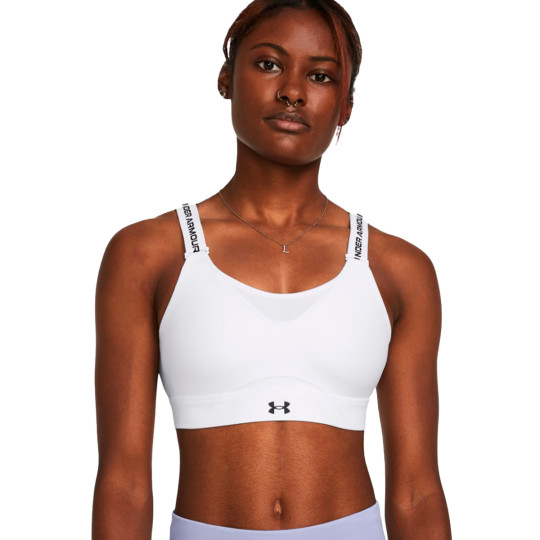 Sujetador Under Armour Infinity 2.0 High Mujer White-Black