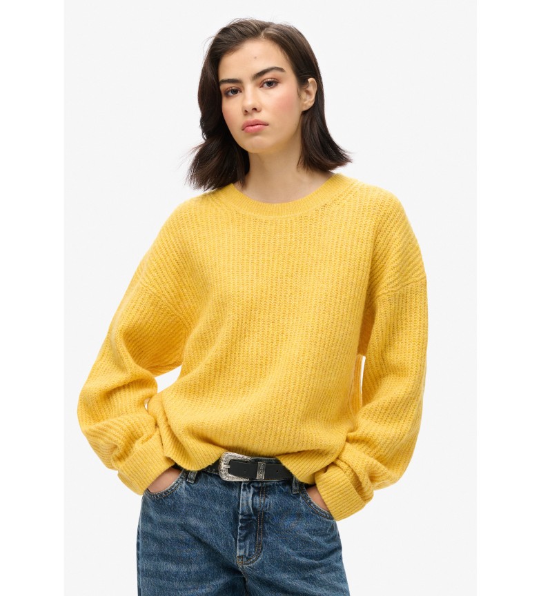 Superdry Jersey Brused amarillo