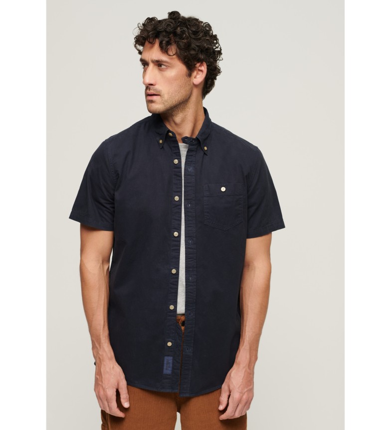 Superdry Camisa de manga corta Merchant Store marino