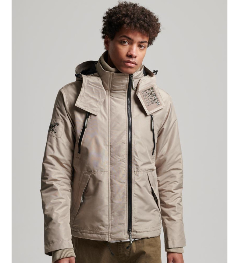 Superdry Chaqueta Cortavientos Mountain Nordic beige