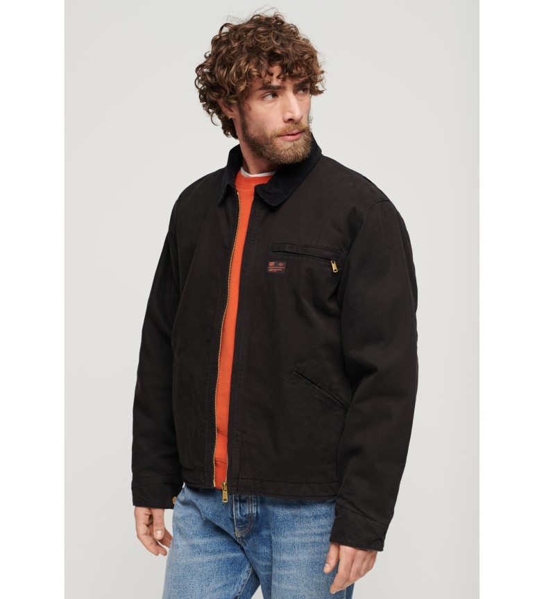 Superdry Chaqueta Surplus Ranch negro