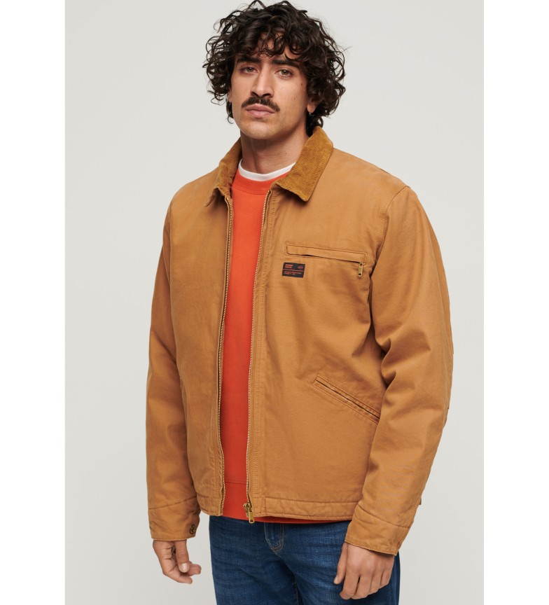 Superdry Chaqueta Surplus Ranch marrón