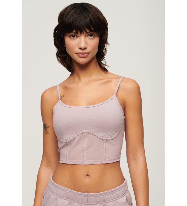 Superdry Corsé Sport Tech rosa