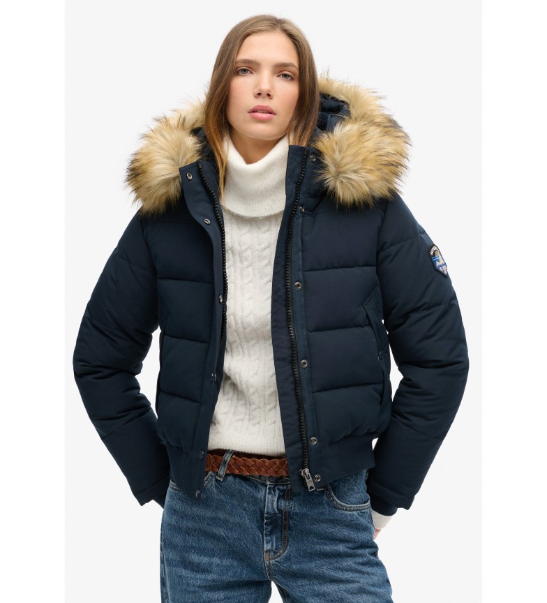Superdry Chaqueta Bomber Everest marino