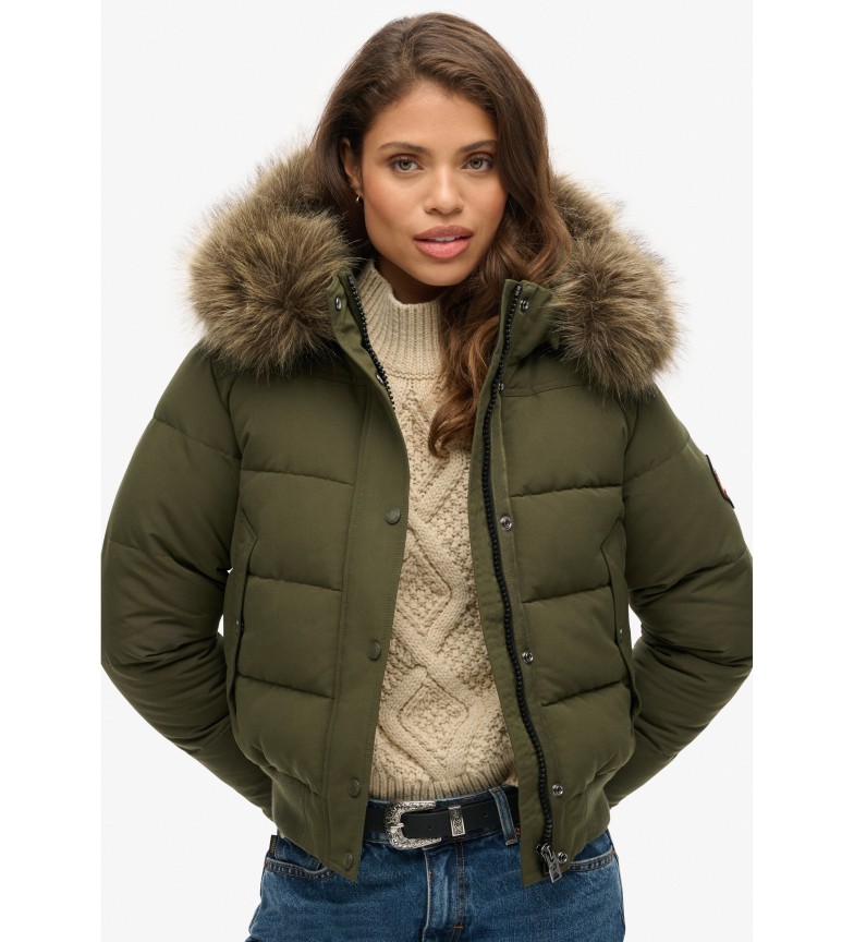 Superdry Chaqueta Bomber Everest verde