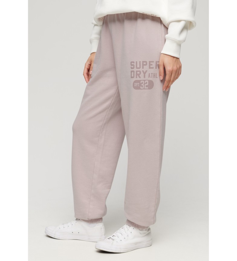 Superdry Pantalón Jogger lavado Vintage beige