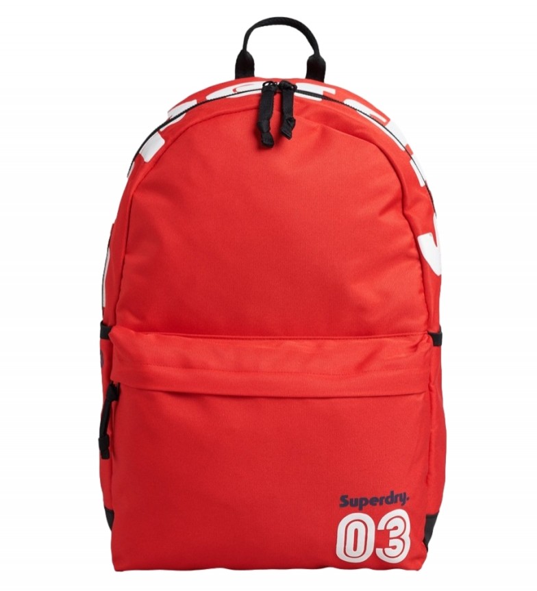Superdry Mochila Vintage Terrain Montana rojo