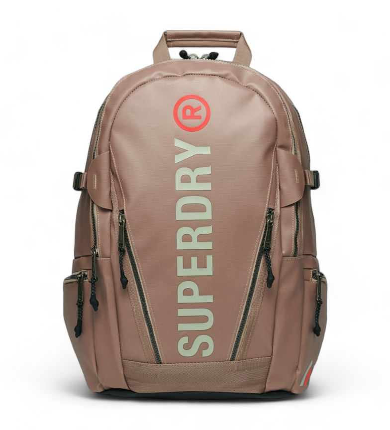 Superdry Mochila De Lona marrón verdoso