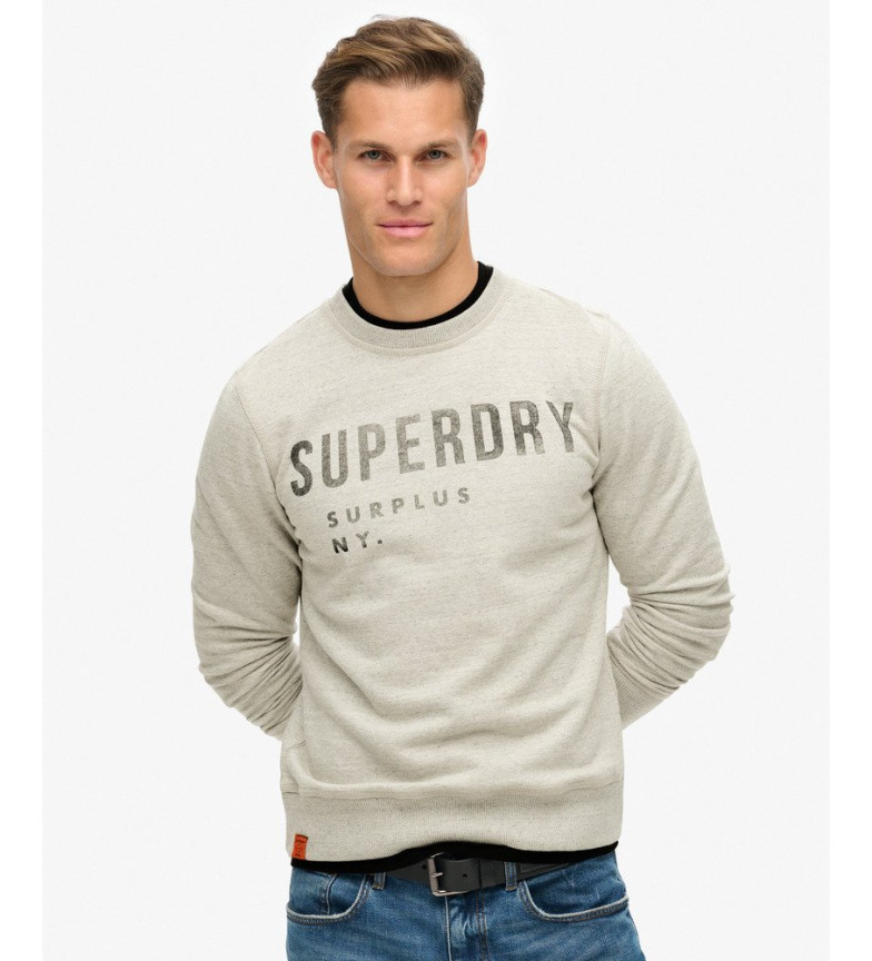 Superdry Sudadera Surplus beige