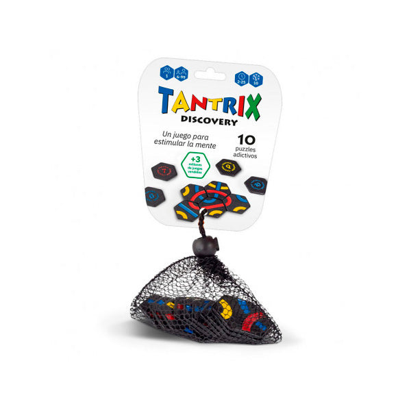 Tantrix Discovery con fichas negras en bolsa - Tantrix
