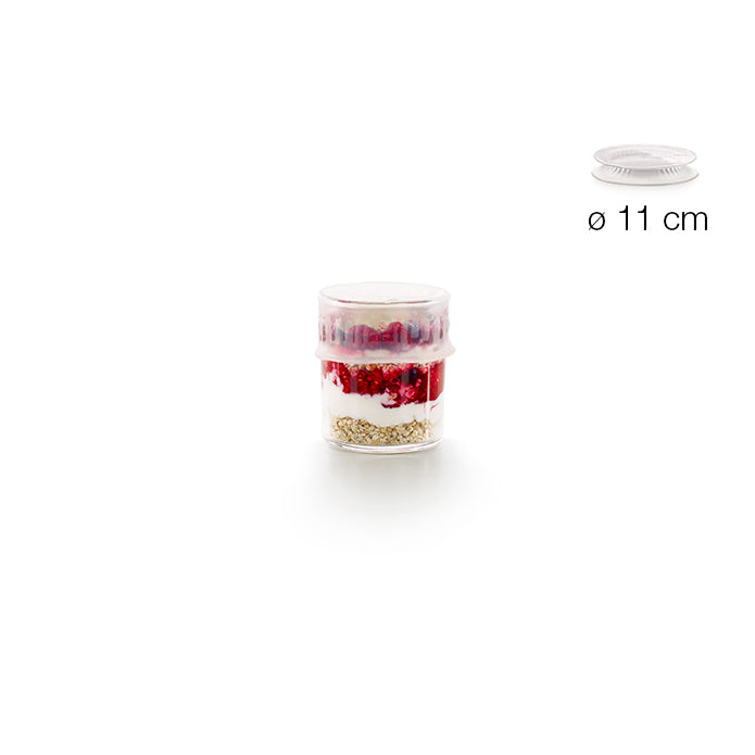 Tapa extensible reutilizable silicona 11cm Lékué