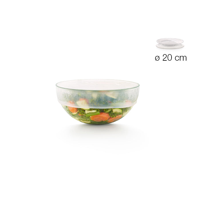 Tapa extensible reutilizable silicona 20cm Lékué