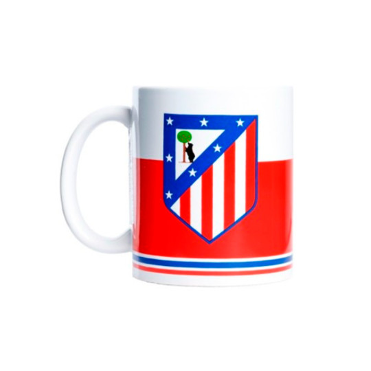 Taza AT Madrid Cerámica Atletico de Madrid Rojo-Blanco