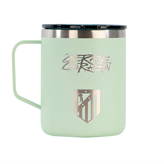 Taza Runbott Termo Atlético de Madrid 400 ml Pink