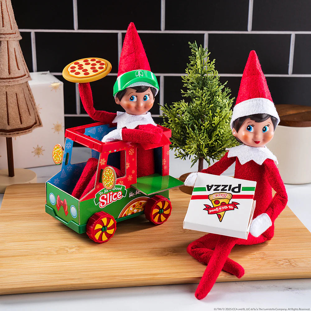 The Elf on the Shelf. Accesorios Polares, Repartidor de Pizzas