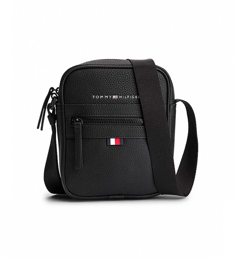 Tommy Hilfiger Bolso reporter Essential pequeño negro