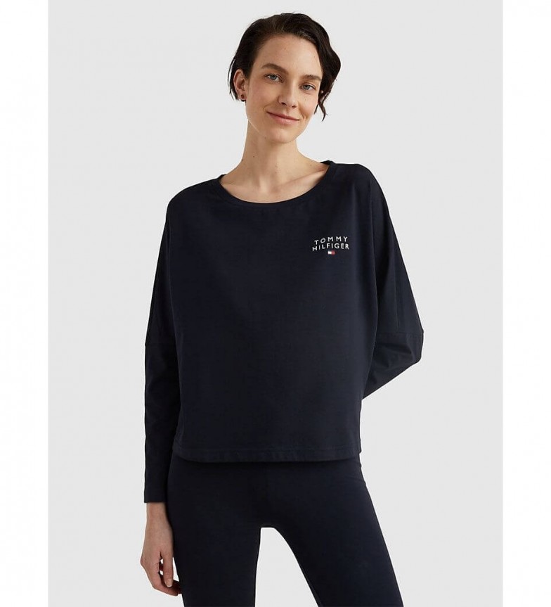 Tommy Hilfiger Camiseta de manga larga Original marino