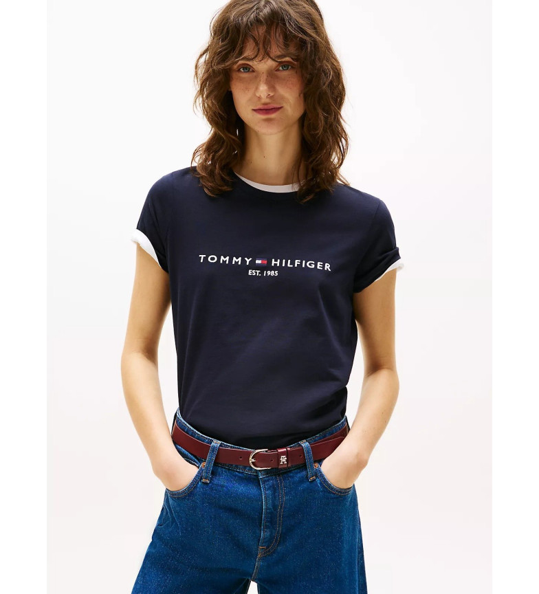 Tommy Hilfiger Camiseta Heritage Hilfiger marino