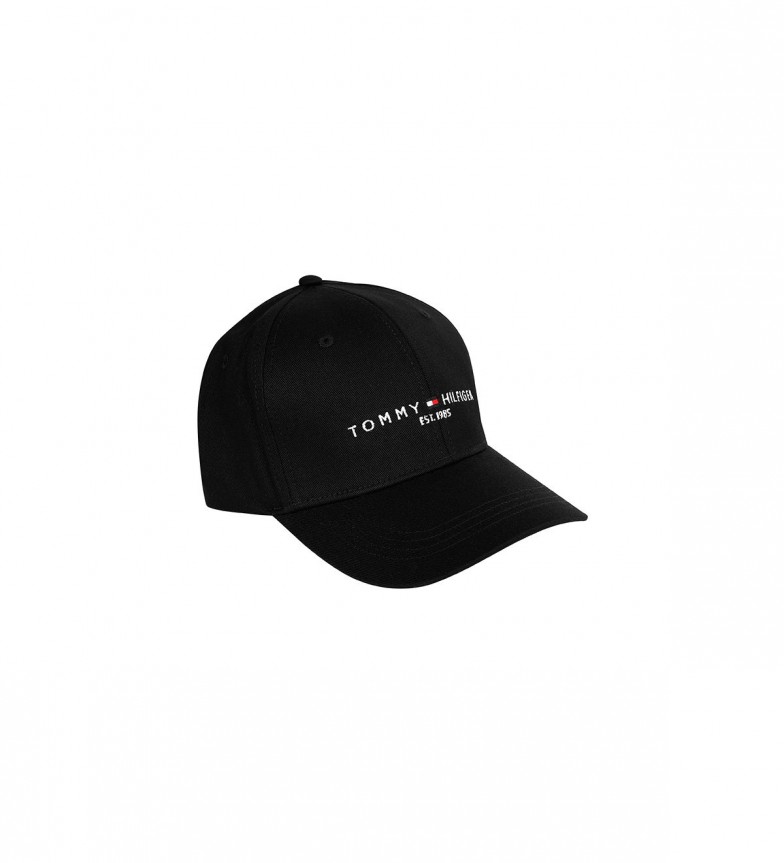 Tommy Hilfiger Gorra Established negro