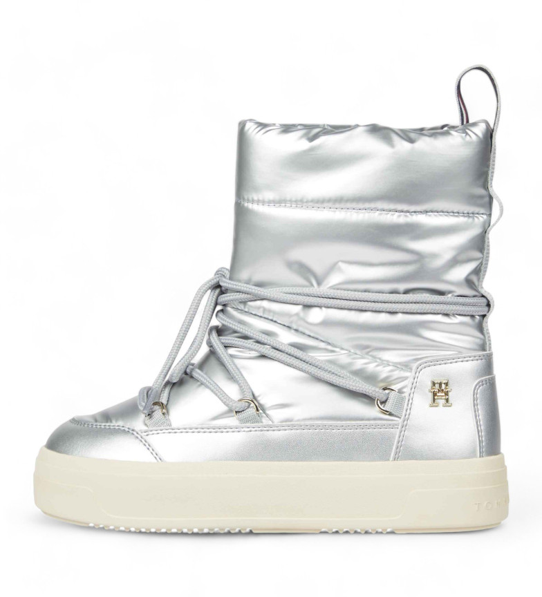 Tommy Hilfiger Botas Snow plateado