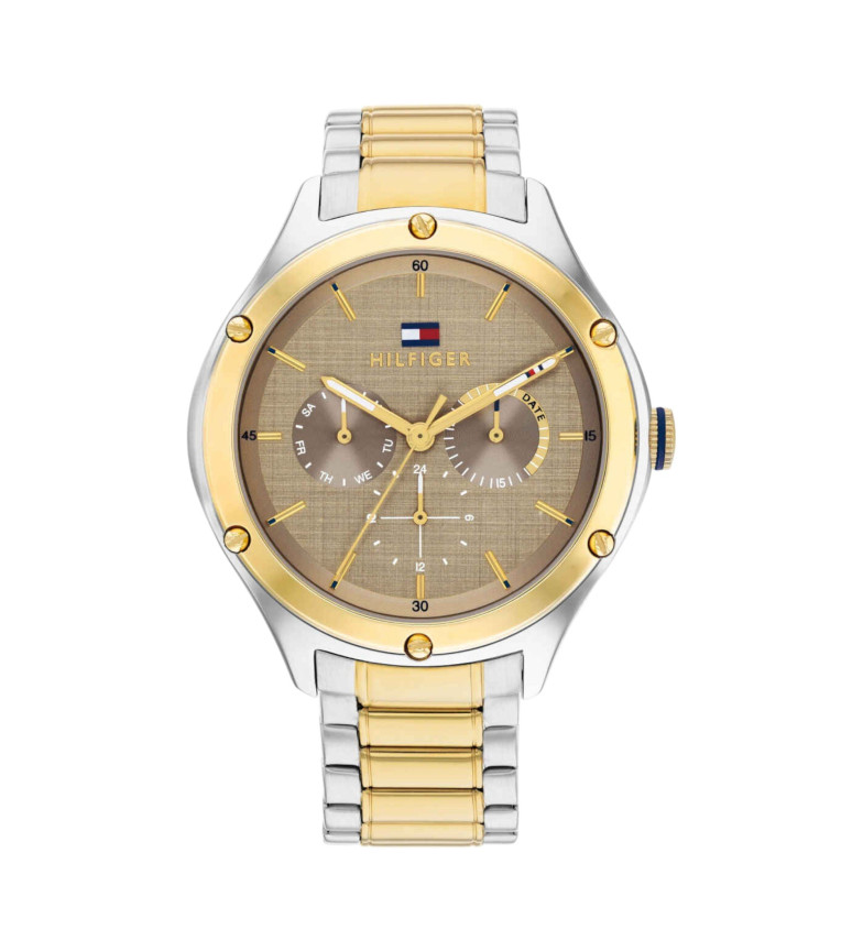 Tommy Hilfiger Reloj Lexi dorado, plateado