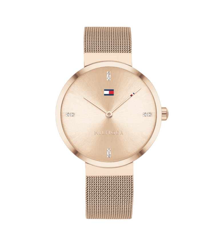 Tommy Hilfiger Reloj Liberty dorado rosa
